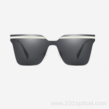 Angular Metal Women and Men Sunglasses